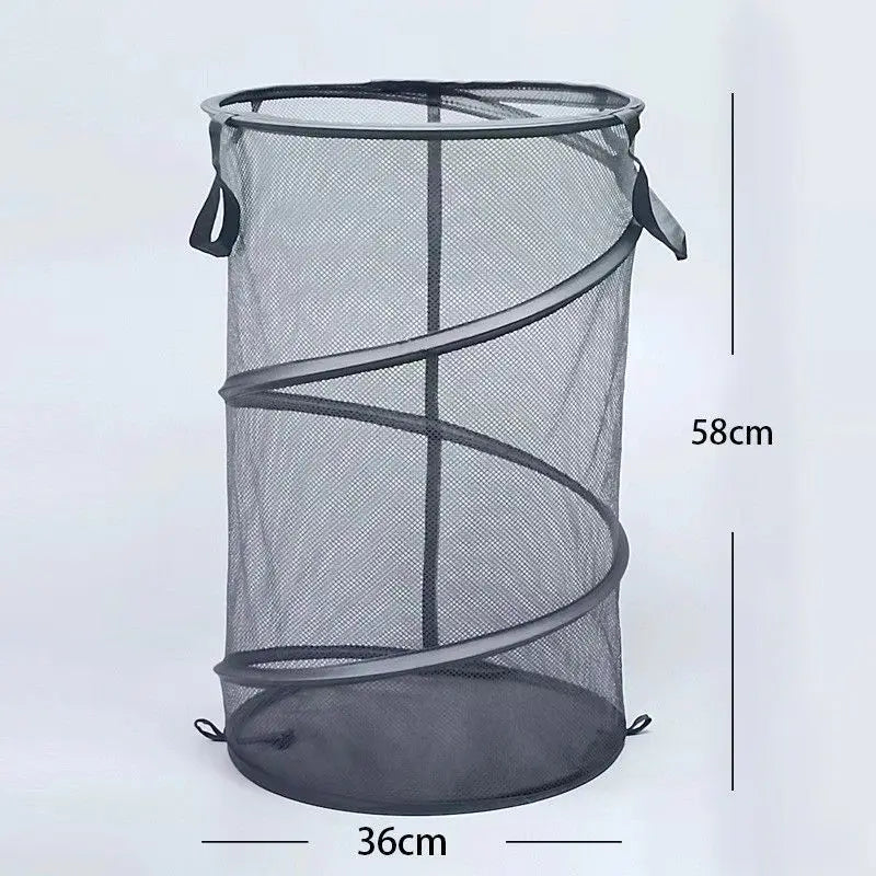 panier pliable pour le tri du linge sale et rangement - vue 10 sur 9