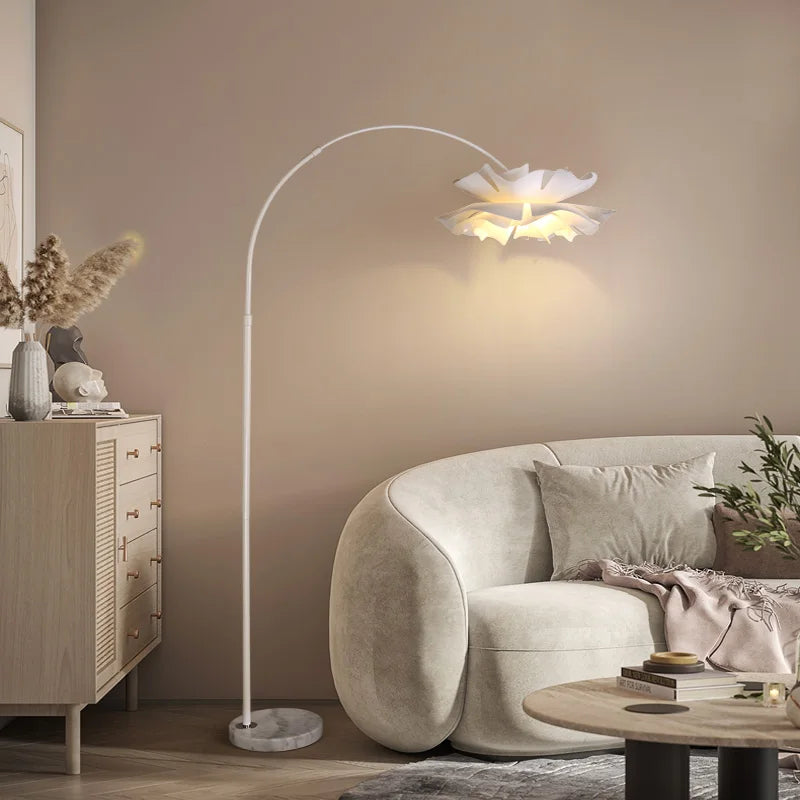 lampadaire en acrylique design pour décoration intérieure élégante - vue 2 sur 17