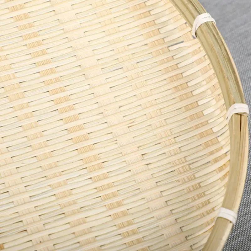 tamis en bambou naturel pour cuisine panier à pain décoratif rangement DIY - vue 8 sur 7