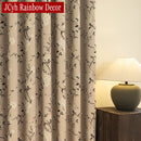 Rideau occultant floral moderne pour salon et chambre