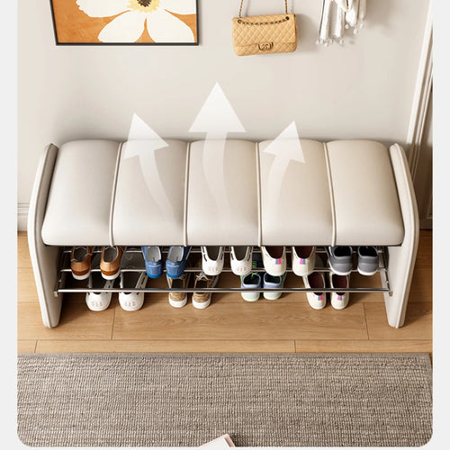 tabouret à langer et meuble de rangement polyvalent - vue 7 sur 18