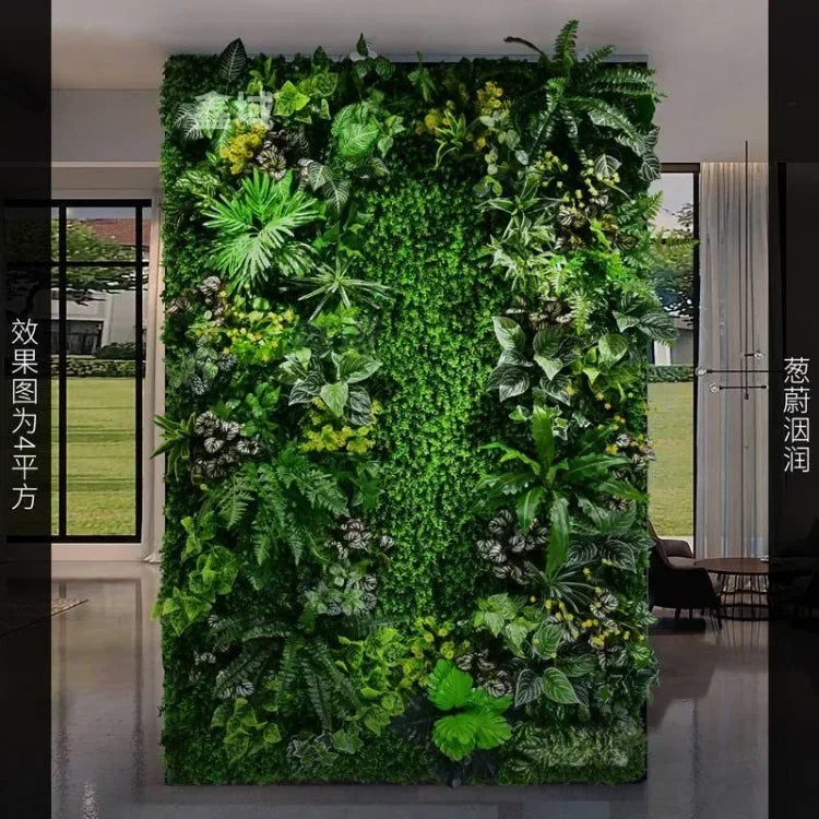 mur végétal artificiel pour décoration extérieure et aménagement paysager - vue 21 sur 30