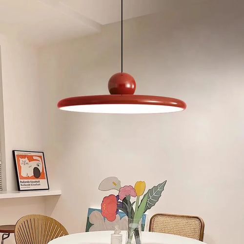 led nordique suspension lumière soucoupe volante éclairage intérieur - vue 7 sur 12