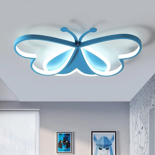 lustre winfordo led 	 papillon intensité réglable pour enfants - vue 5 sur 10