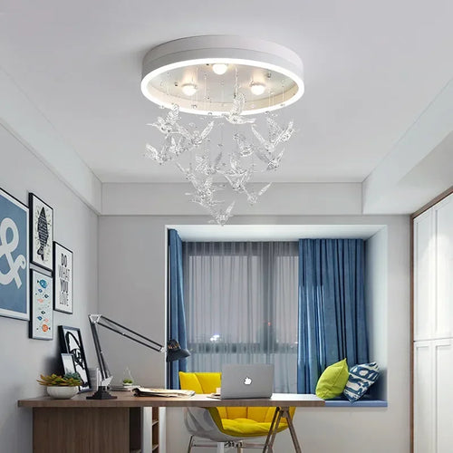 lustre sandyha moderne à leds décoratif pour enfants - vue 4 sur 10