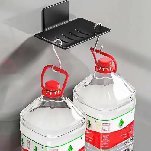 porte-savon mural en acier inoxydable avec égouttoir à savon - vue 7 sur 7