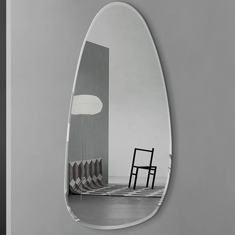 miroir moderne nordique grand pour décoration intérieure esthétique - vue 7 sur 9