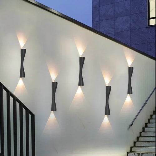 Applique murale extérieures en aluminium porche lumières IP65 étanche éclairage à la maison Cree Led de haute qualité - vue 6 sur 6