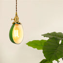 suspension industrielle vintage en cuivre et verre pour loft
