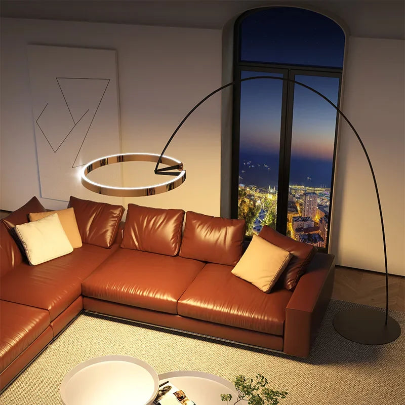 Lampadaire LED style italien décor intérieur