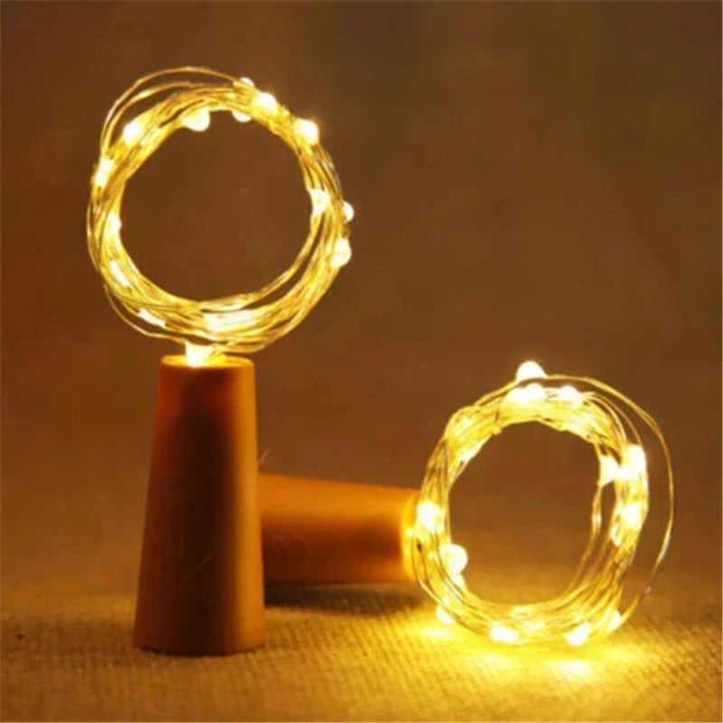 lot de 10 guirlandes lumineuses led pour décoration artisanale et festive - vue 3 sur 9