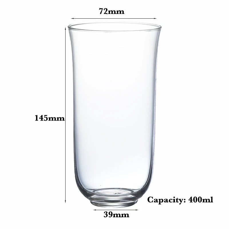 Verres fins style collins cocktail whisky jus eau - vue 3 sur 7