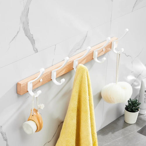 crochet mural en bois pour rangement et décoration intérieure - vue 12 sur 12