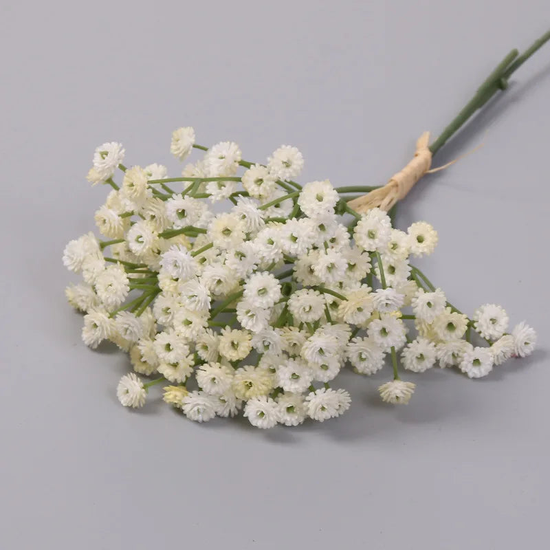 bouquet de gypsophile artificielle pour mariage et décoration intérieure - vue 5 sur 8