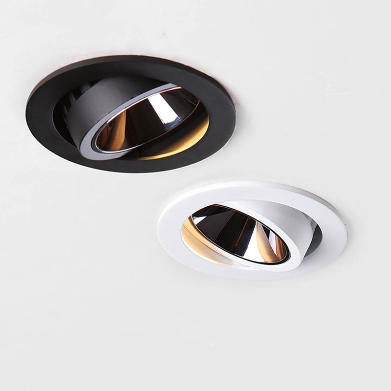 spot led encastrable anti-éblouissement réglable pour intérieur
