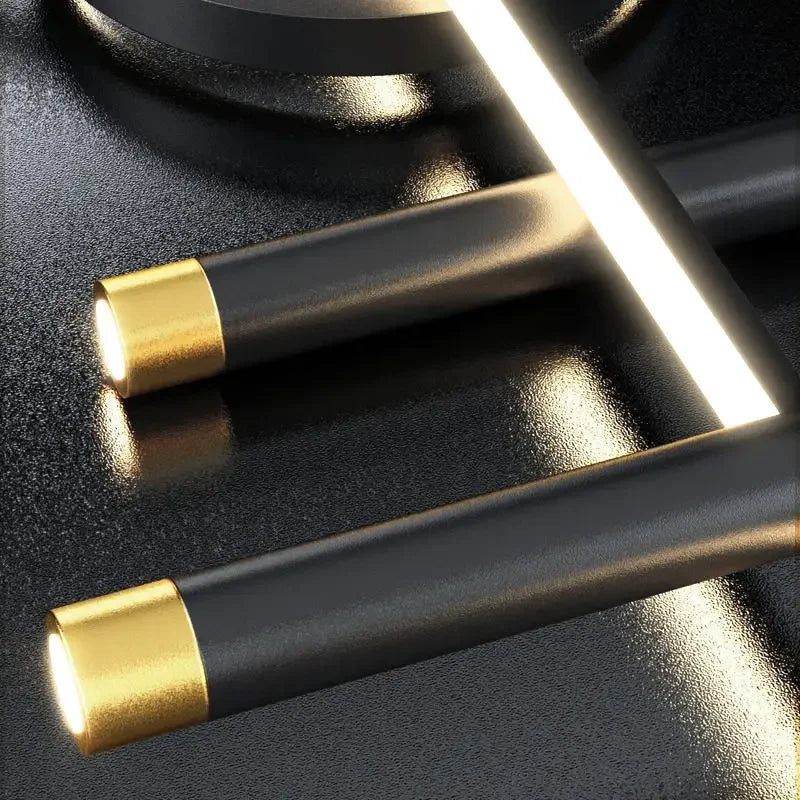 suspension moderne à led pour décoration intérieure élégante - vue 5 sur 9