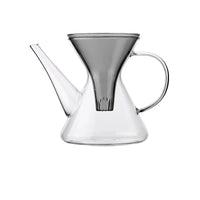 Théière kung fu verre infusion rapide avec filtre