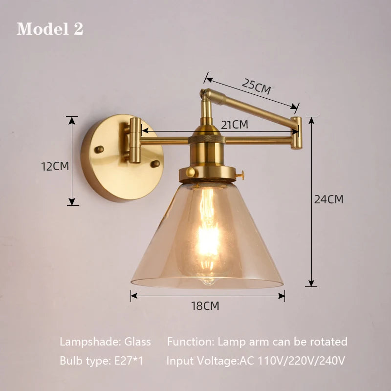 applique murale led pliable écologique avec bras réglable moderne - vue 11 sur 11