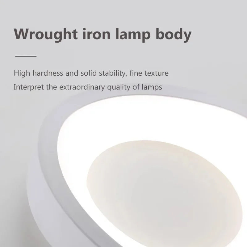 plafonnier led nordique lustre de plafond luminaires décoration intérieure - vue 5 sur 30