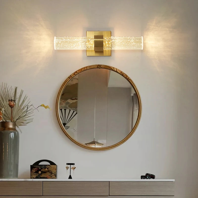 Luxury Bubble Crystal Wall Lamps Up And Dwon Modern Bedside Wall Light for Living Room Aisle Hotel Entarnce Lighting AC110V 220V - vue 5 sur 7