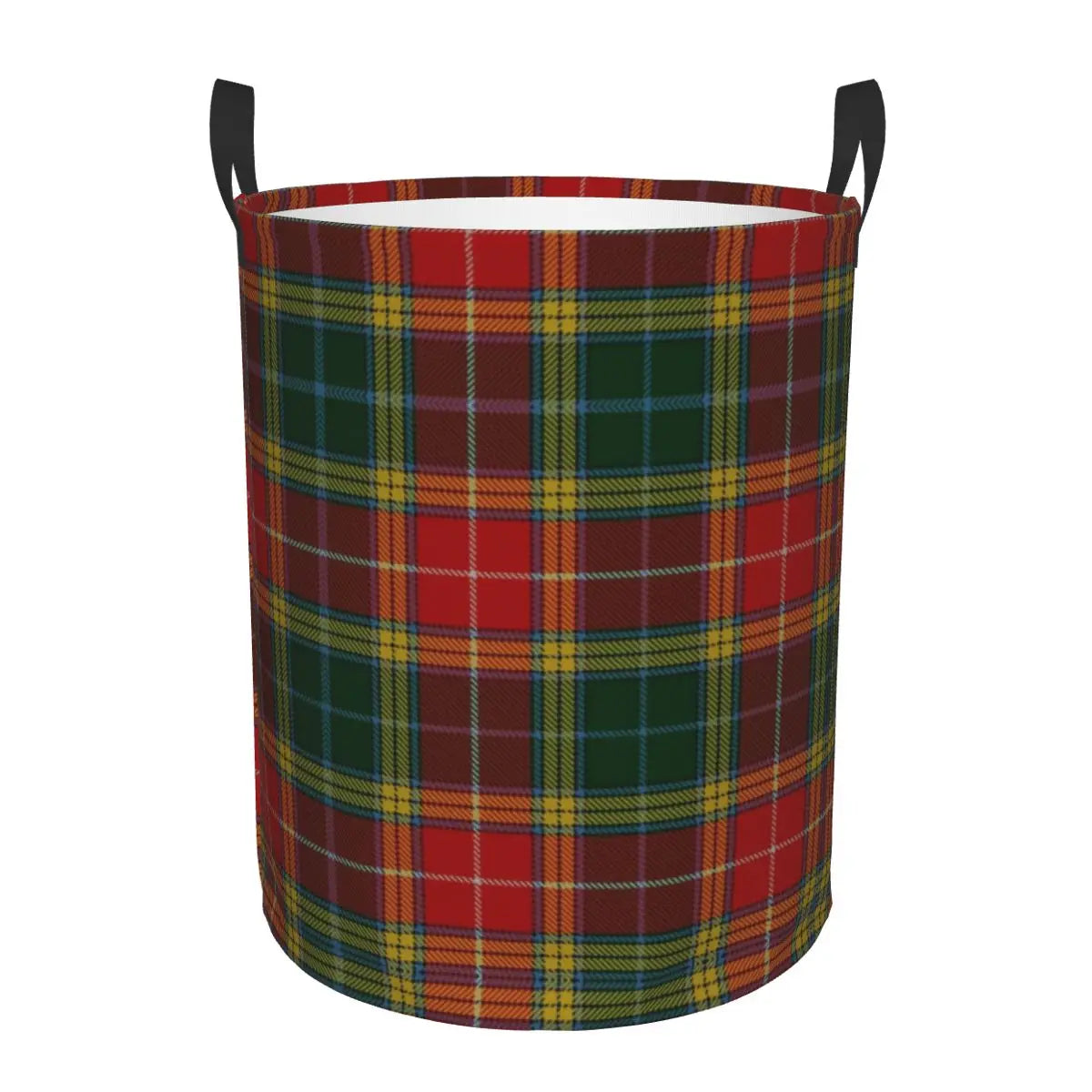 panier à linge pliable personnalisé à damier géométrique pour enfant