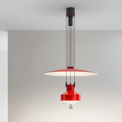 Lampe à Suspension réglable design lampe à Suspension Saliscendi nordique pour cuisine Restaurant lampe suspendue extensible créative - vue 2 sur 10