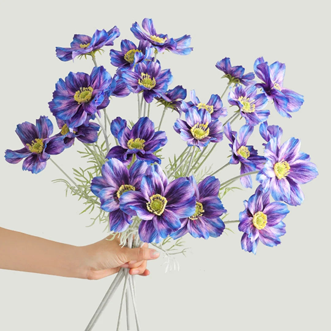 camomille soie fleur artificielle haute qualité pour décorations de fête - vue 4 sur 15