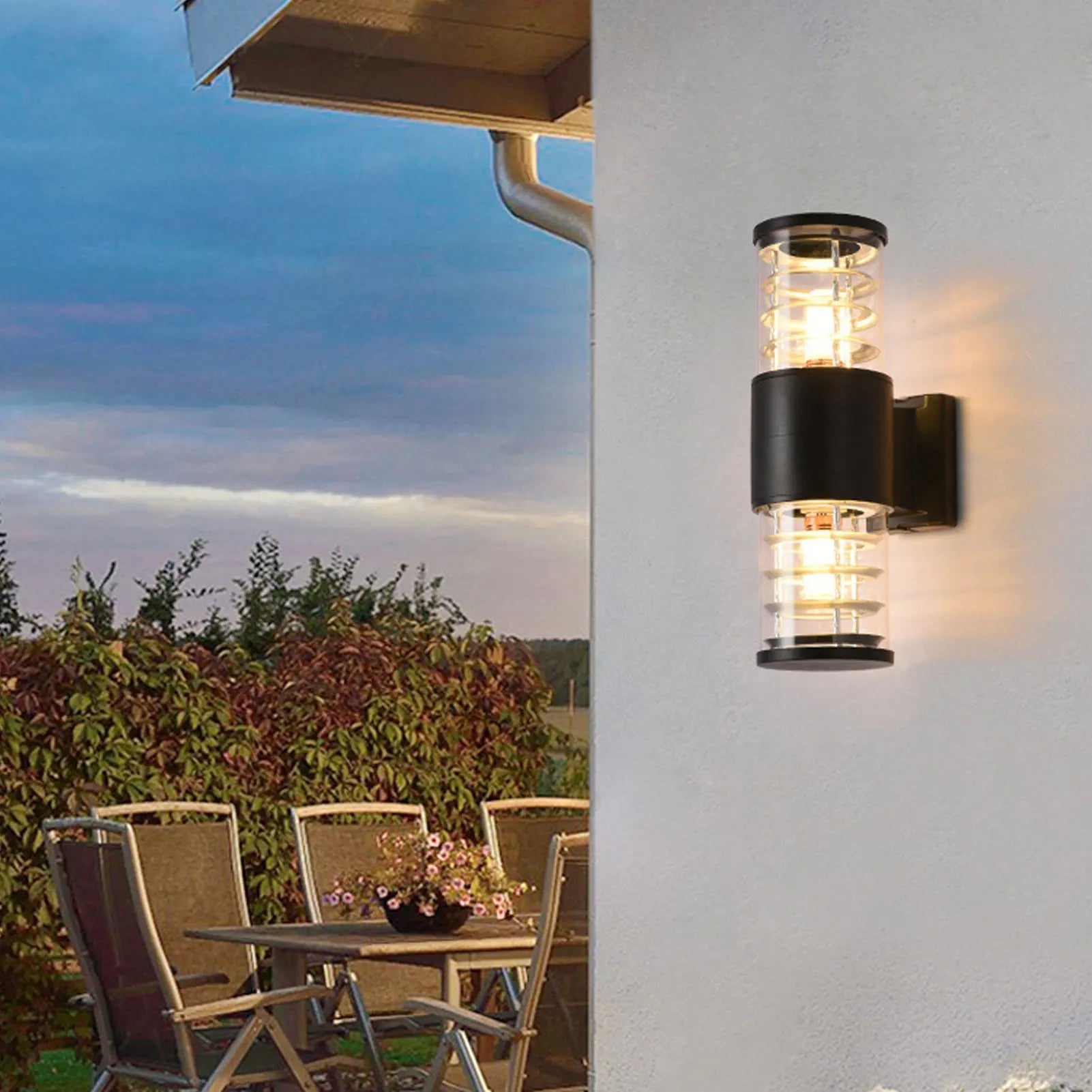 Lampe 10.5X20cm E27 voie lumière jardin extérieur étanche ABS paysage intelligent cour pelouse lampadaire lumières lampe décoration pas d'ampoule - vue 5 sur 6