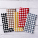 Serviette de table coton vichy carreaux style champetre