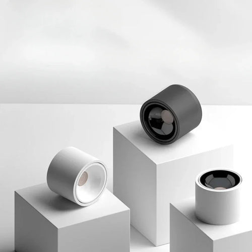 spot réglable ultra-mince anti-éblouissement éclairage lumière led - vue 6 sur 9