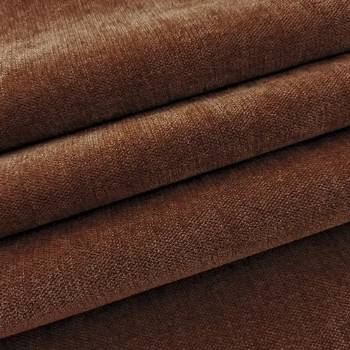 Tissu chenille épais uni ameublement doux résistant salon