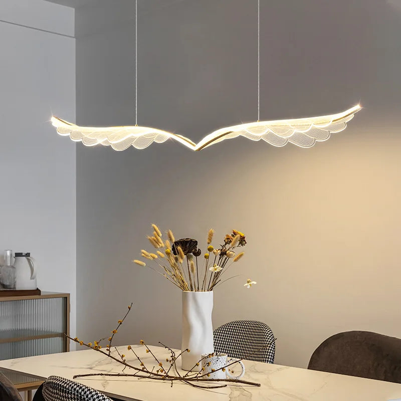 lustre moderne en acrylique pour restaurant et bar 2024 - vue 3 sur 7