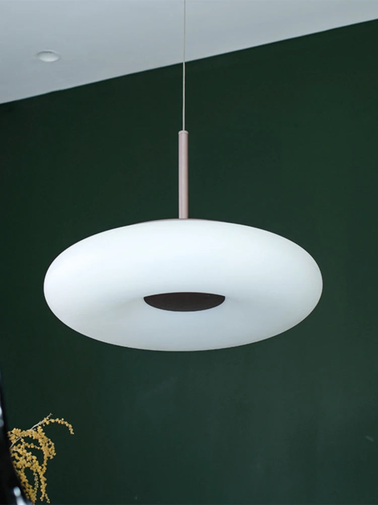 lustre circulaire à led moderne pour intérieur minimaliste - vue 5 sur 12