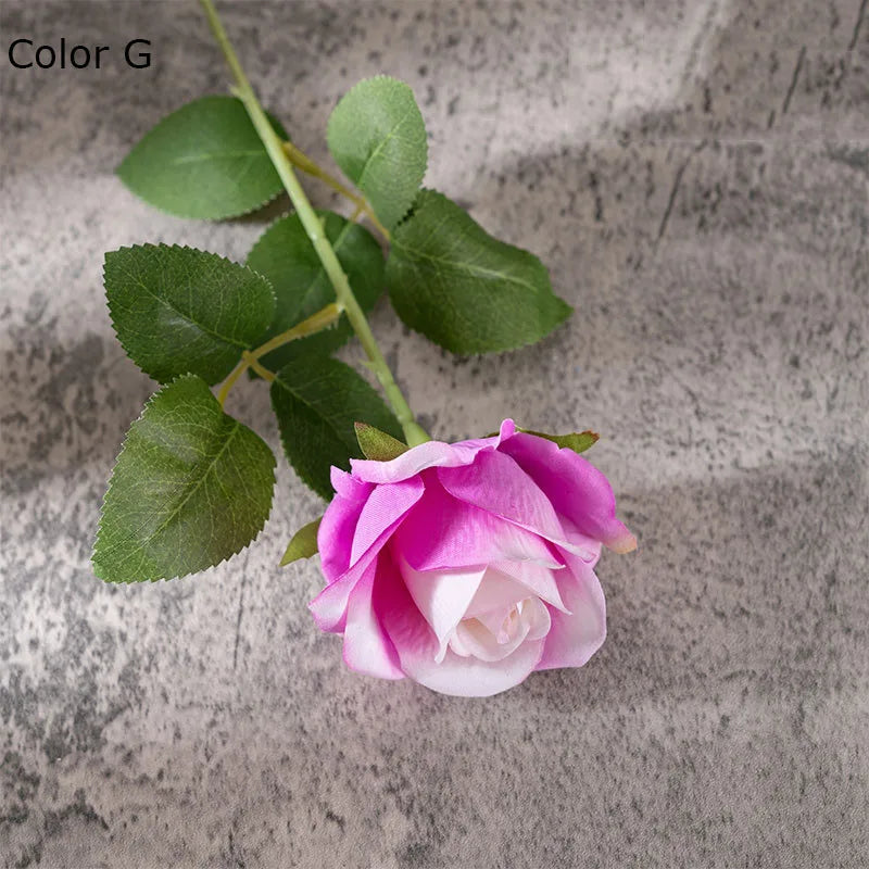 bouquet de fleurs artificielles en soie pour mariage et décoration - vue 9 sur 16