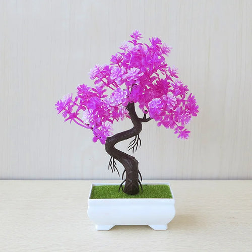 plantes artificielles décoratives bonsaï en pot pour jardin zen - vue 16 sur 25