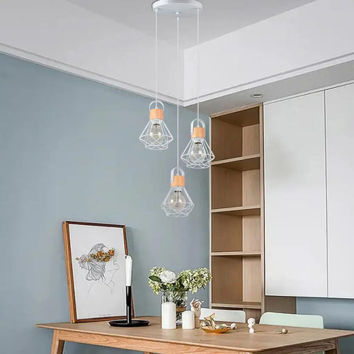 plaque de plafond ronde à 3 trous pour luminaires diy - vue 4 sur 11