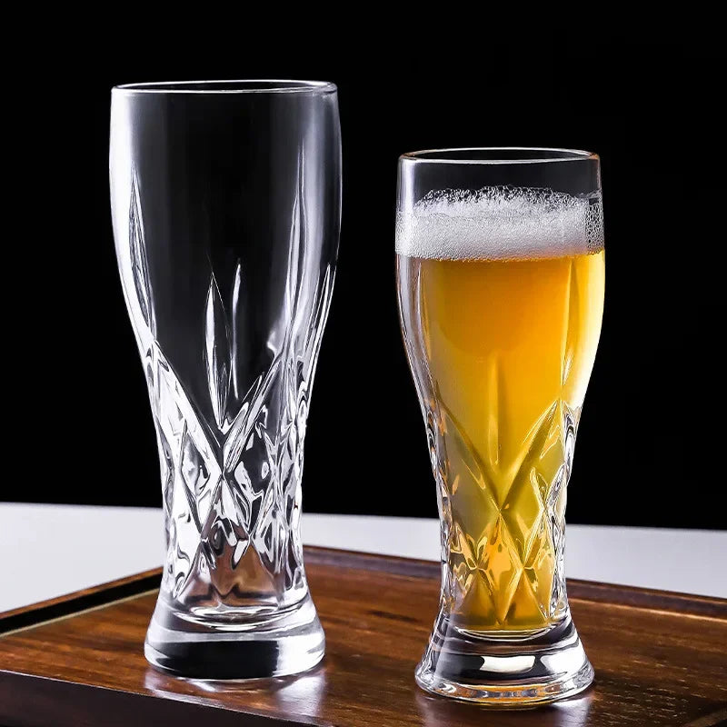 Verre bière sculpté style bar grande capacité 500ml