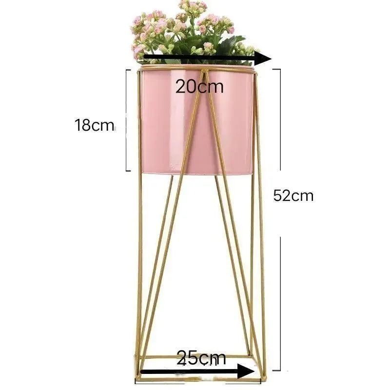 support en fer forgé pour plantes et fleurs d'intérieur élégant - vue 18 sur 18