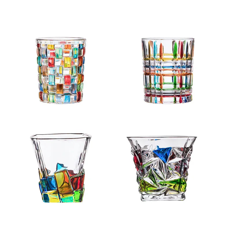 Verres cristal vintage style europeen 300 ml pinny - vue 7 sur 7