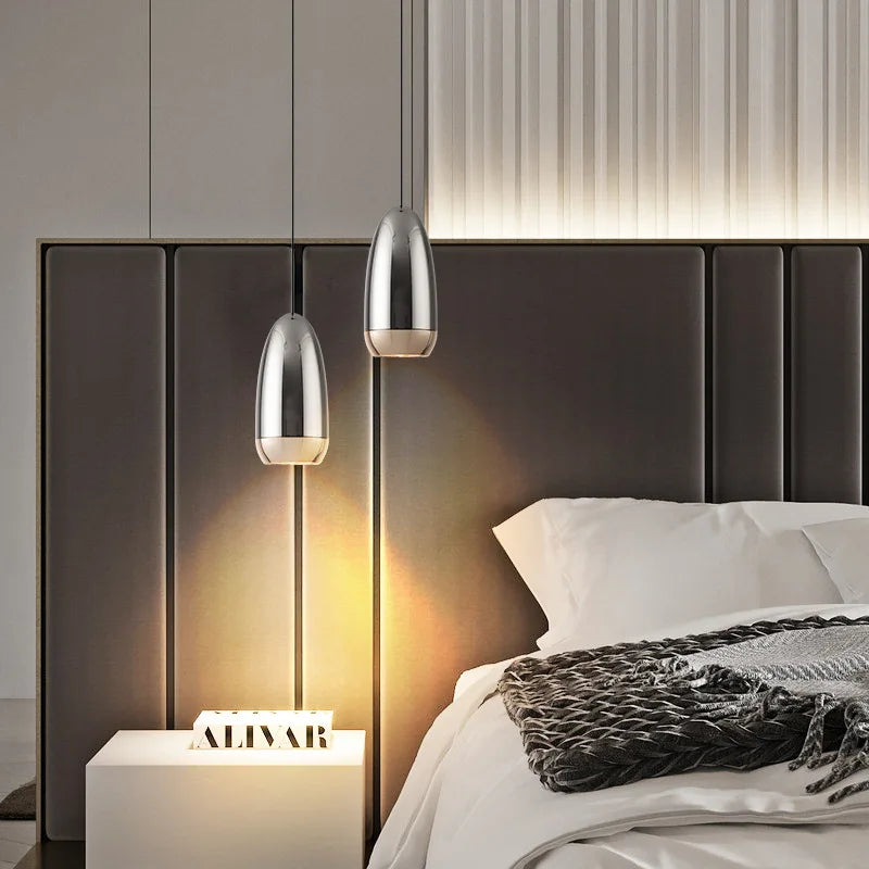 suspension led minimaliste avec gradation tactile et irc élevé - vue 4 sur 16