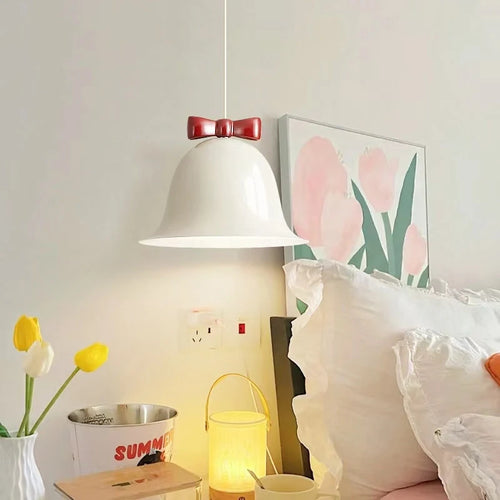 Suspension pour enfants avec nœud papillon lampe suspendue colorée pour salon Table de Bar