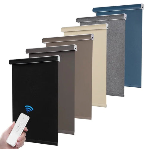 Store enrouleur motorisé wifi occultant protection uv intérieur - vue 2 sur 7