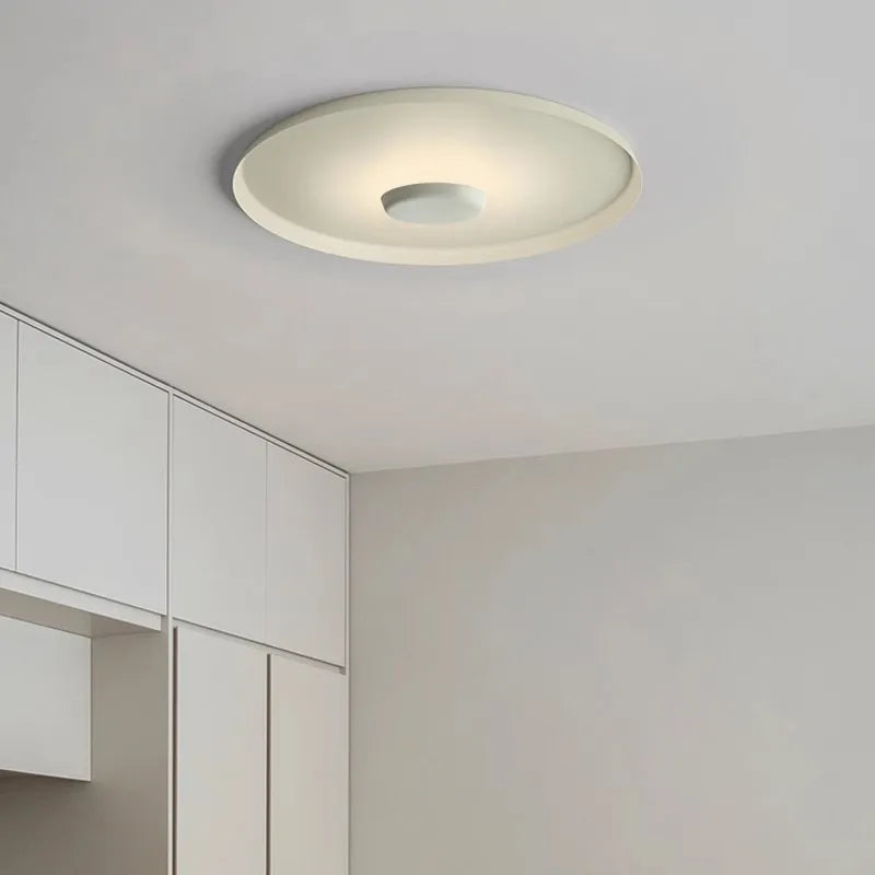 Designer Lamp Modern Round Ceiling Lamps Bedroom Ceiling Light White Red Green Living Room Atmosphere Wall Lights AC 220V 40cm - vue 3 sur 14