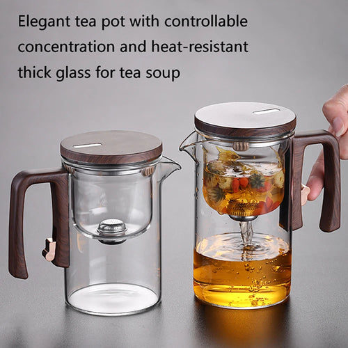 Theiere en verre avec infuseur filtre 520ml720ml