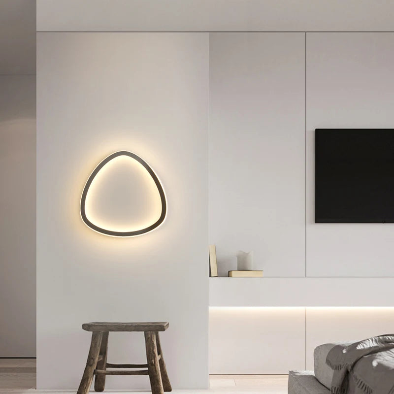 Chambre chevet Simple appliques Style moderne chambre allée couloir lampe Style créatif personnalité Loft décor applique murale LED lumière - vue 4 sur 14