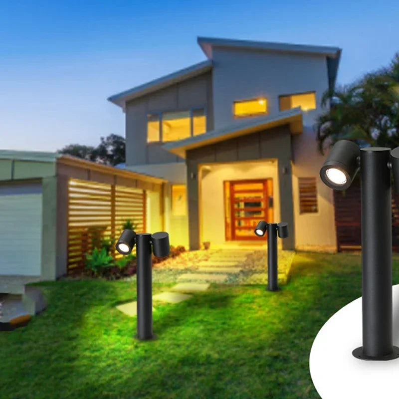 lampe de jardin à led étanche pour décoration extérieure - vue 4 sur 8