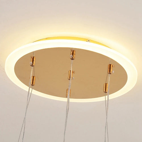 suspension moderne lumineuse pour restaurant bar ou appartement - vue 7 sur 10