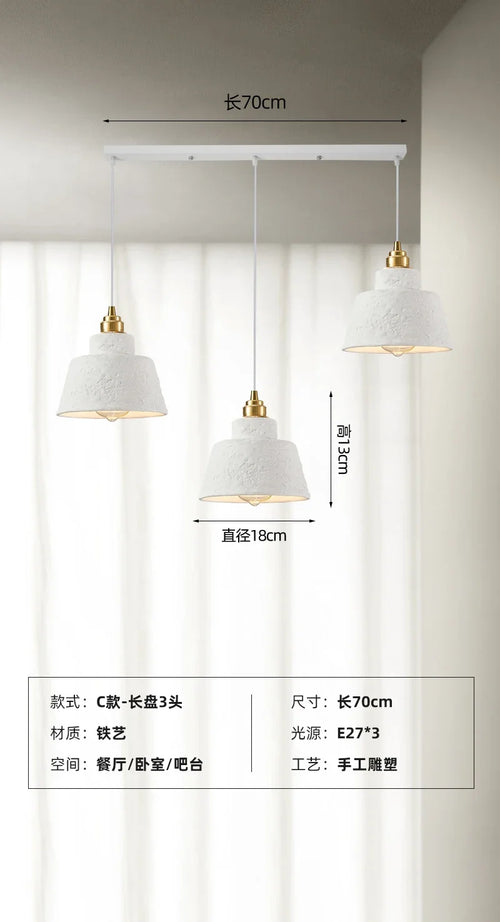 suspension artisanale wabi-sabi pour ambiance japonaise moderne - vue 12 sur 16