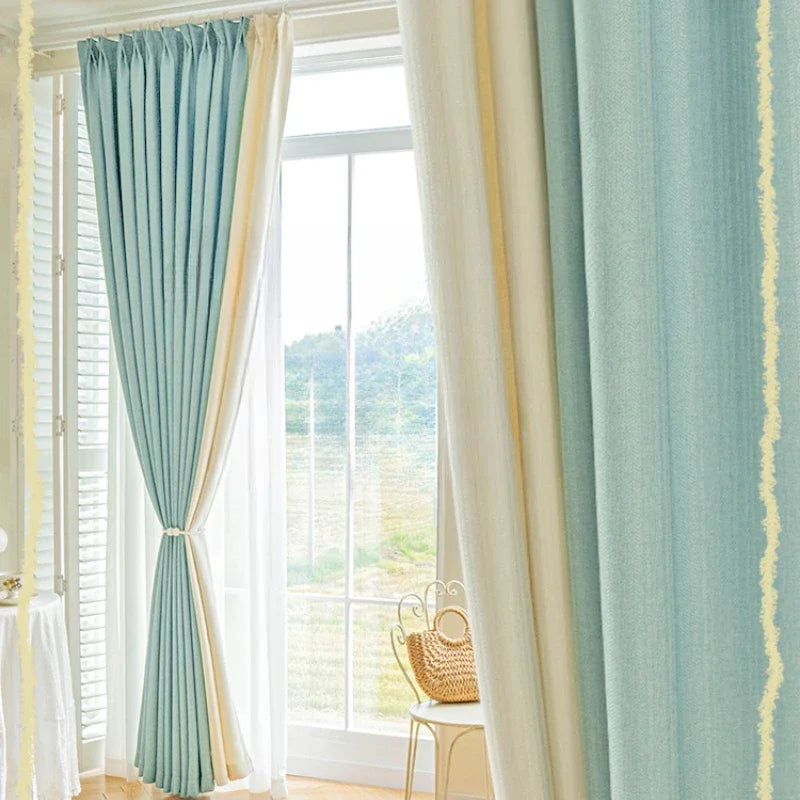 Rideau occultant moderne style ins pour salon chambre
