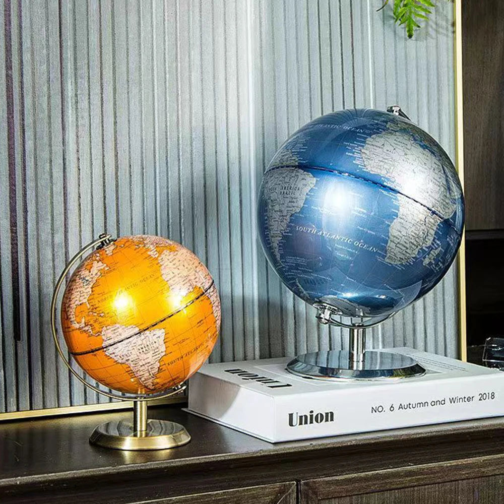 globe rotatif créatif en style européen décoration artisanale - vue 6 sur 8